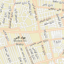 Banī Suwayf Street Map
