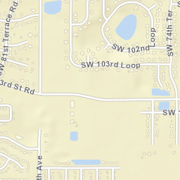 Ross Prairie Florida Street Map