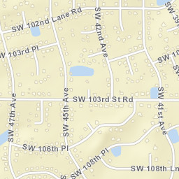 Ocala Waterway Florida Street Map
