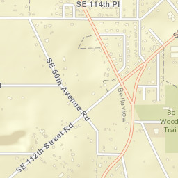 Belleview Florida Street Map