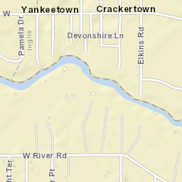 Crackertown Florida Street Map