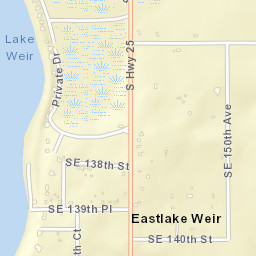 Eastlake Weir Florida Street Map