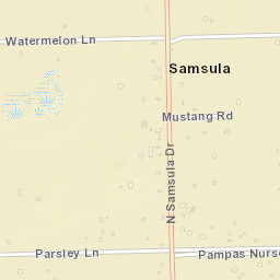Samsula Florida Street Map