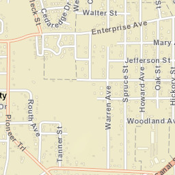 Mission City Florida Street Map