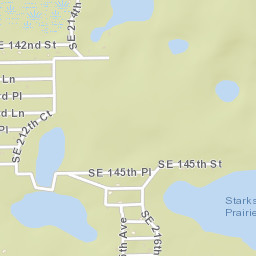 Big Scrub Florida Street Map