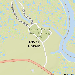 River Forest Florida Street Map