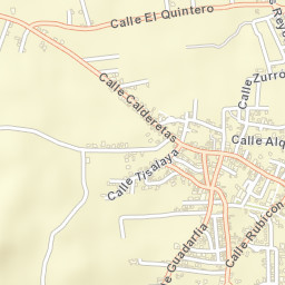 San Bartolomé Street Map