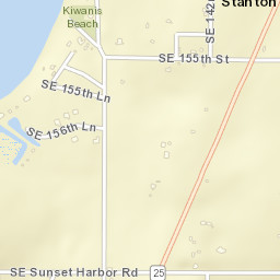 Stanton Florida Street Map