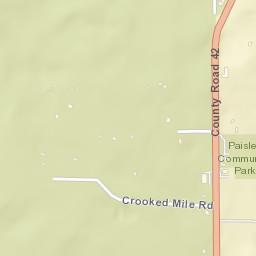 Paisley Florida Street Map