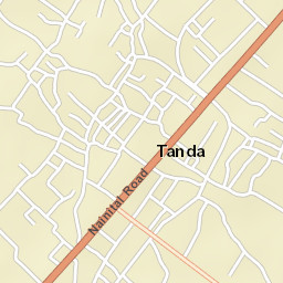 Tanda Street Map