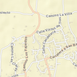 Tías Street Map