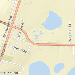 Altoona Florida Street Map