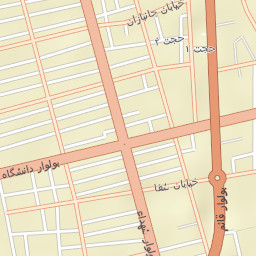 Fahraj Street Map
