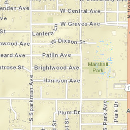 Orange City Florida Street Map