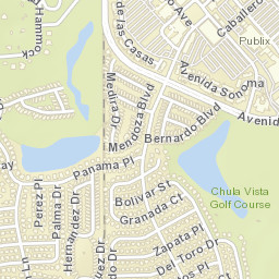 The Villages Florida Street Map