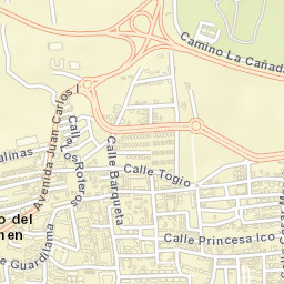 Puerto del Carmen Street Map
