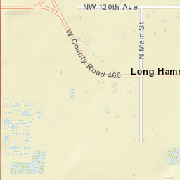 Long Hammock Florida Street Map