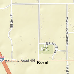 Royal Florida Street Map