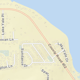 36741-36947 County Road 452 Grand Island FL Street Map