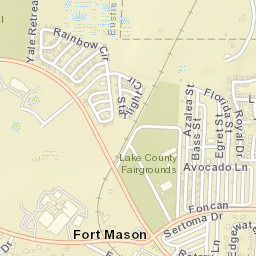 Fort Mason Florida Street Map