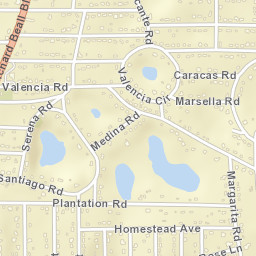 DeBary Florida Street Map