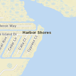 Harbor Shores Florida Street Map