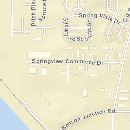 Benson Junction Florida Street Map