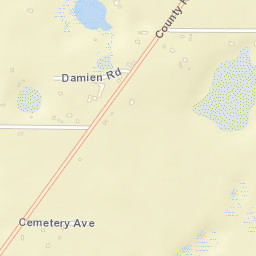 Orange Bend Florida Street Map