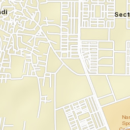 Narela Street Map