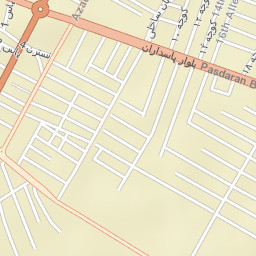 Firuzabad Street Map
