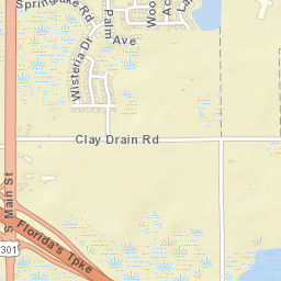 South Main Street Wildwood FL 34785 Street Map