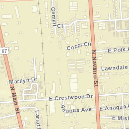 3805-3809 North Navarro Street, Victoria, TX Street Map