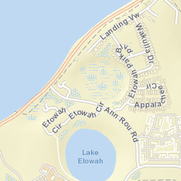Lakeshore Drive Tavares FL 32778 Street Map