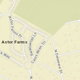 Astor Farms Florida Street Map