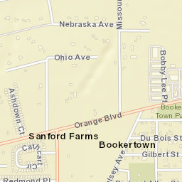 Sanford Farms Florida Street Map