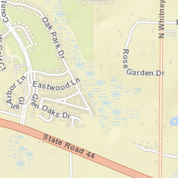 Whitney Florida Street Map