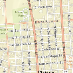 2000-2498 North Vine Street, Victoria, TX Street Map