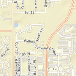 Sylvan Lake Florida Street Map