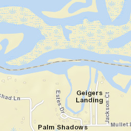 Geigers Landing Florida Street Map
