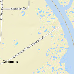 Osceola Florida Street Map