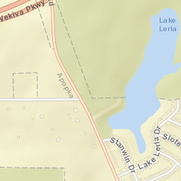 Mount Plymouth Lakes Florida Street Map