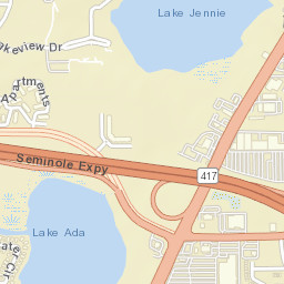 Druid Park Florida Street Map