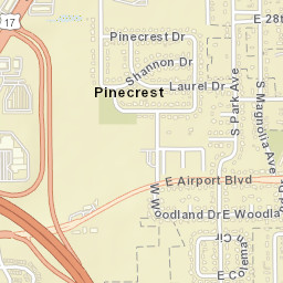 Park View Florida Street Map