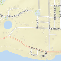 Tangerine Florida Street Map