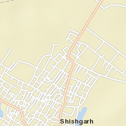 Shishgarh Street Map