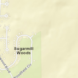 Sugarmill Woods Florida Street Map
