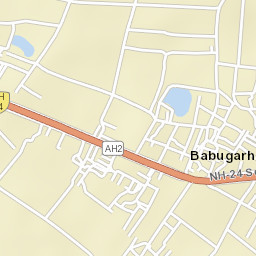 Babugarh Street Map