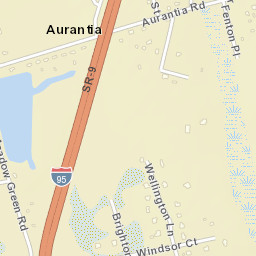 Aurantia Florida Street Map