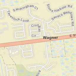 Wagner Florida Street Map