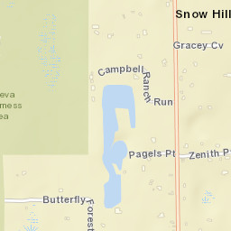 Snow Hill Florida Street Map